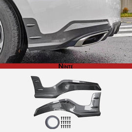 NINTE Mugen Style Rear Bumper Lip Side Aprons For 2022 - 2026 Honda Civic Hatchback - NINTE