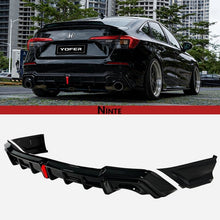 Charger l'image dans la galerie, NINTE YOFER V2 Style Rear Diffuser + Corner Spats For 2022 - 2026 11th Honda Civic Sedan - NINTE