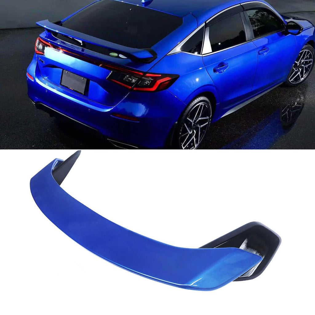 NINTE For 2022-2025 11th Gen Honda Civic Hatchback Rear Spoiler ABS Painted Trunk Spoiler Rear Wing HPD Style