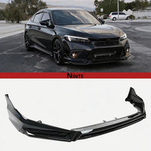 Load image into Gallery viewer, NINTE Front Lip For 2022-2024 Honda Civic Sedan/Hatchback Yofer V3 Style Bumper Spliter Chin
