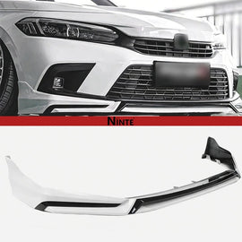 NINTE Front Lip For 2022 - 2024 Honda Civic Sedan/Hatchback Yofer V3 Style Bumper Spliter Chin - NINTE