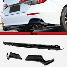 Charger l'image dans la galerie, NINTE MD Style Rear Diffuser UnderBody + Side Aprons For 2022 - 2026 Honda Civic Sedan - NINTE