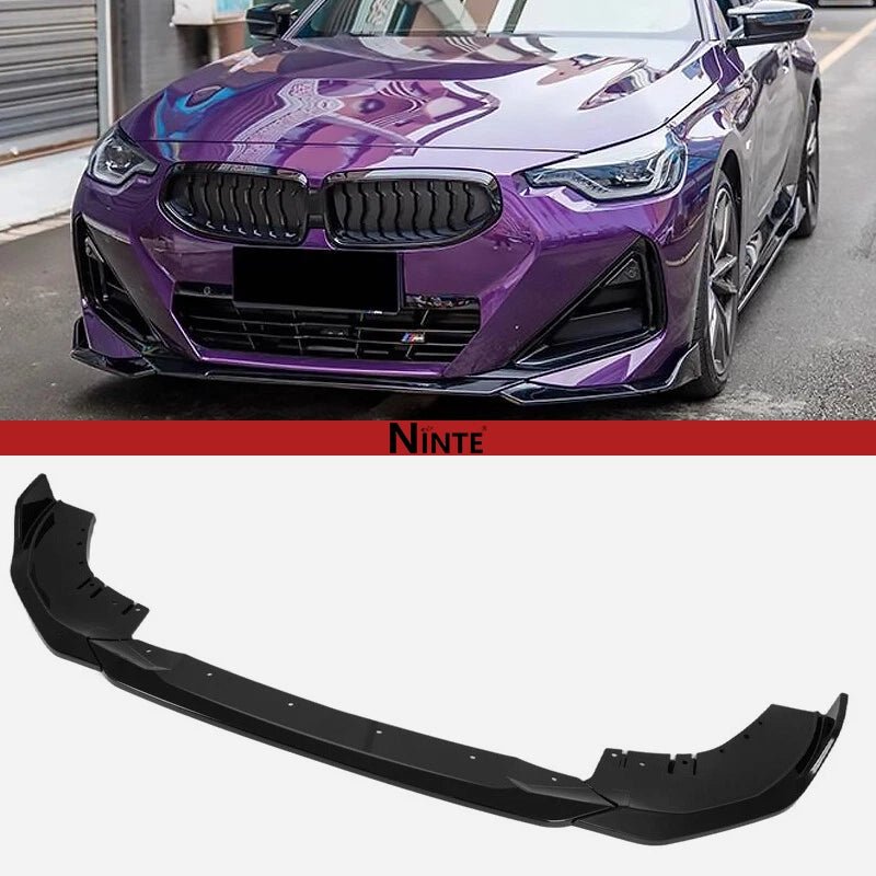 NINTE MP style Front Lip For 2022 - 2026 BMW G42 Coupe 220i 230i M240i - NINTE