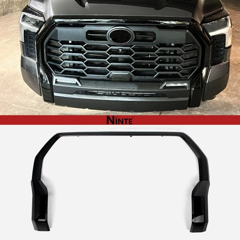 NINTE Front Bumper Grille Trim Molding For 2022 - 2026 Toyota Tundra - NINTE