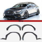 NINTE Paint Matched Fender Flares For 2022-2025 Subaru WRX AFD-AeroflowDynamics