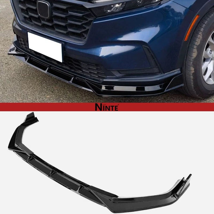 NINTE For 2023 - 2026 Honda CR - V CRV EX/LX Front Bumper Lip Splitters Front Spoiler ABS 3 Pieces - NINTE