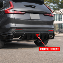 Laden Sie das Bild in den Galerie-Viewer, NINTE Rear Bumper Diffuser Lip Spoiler Kit Fit for Honda CR-V CRV 2023-2026 Gloss Black LED
  