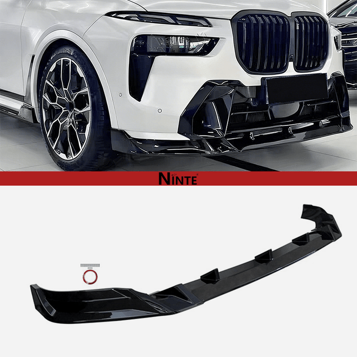 NINTE GT Style Front Lip For 2023 - 26 BMW X7 G07 LCI M Sport - NINTE