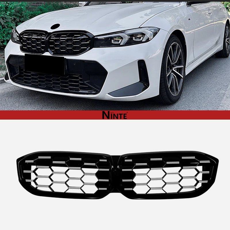 NINTE Front Kidney Grille For 2023 - 2026 LCI BMW 3 Series G20 G21 G28 - NINTE