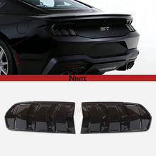 Charger l'image dans la galerie, NINTE Smoked Tail Light Lamp Cover Guard Trim For 2018 - 2025 FORD Mustang - NINTE