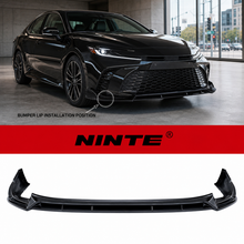 Charger l'image dans la galerie, NINTE Front Bumper Lip Splitter Fit for Toyota Camry SE XSE LE XLE 2025-2027 Gloss Black
  