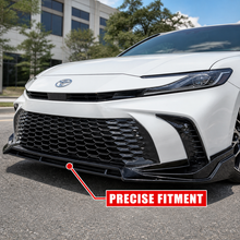 Charger l'image dans la galerie, NINTE Front Bumper Lip Splitter Fit for Toyota Camry SE XSE LE XLE 2025-2027 Gloss Black
  