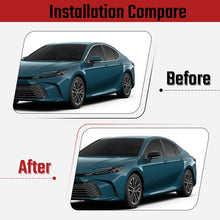 Cargar imagen en el visor de la galería, NINTE Chrome Delete Blackout Stainless Steel Overlays For 2025+ Toyota Camry Window Trim - NINTE