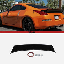 Load image into Gallery viewer, NINTE V Style Rear Spoiler Ducktail Lip for 2003 - 2008 Nissan 350Z Fairlady Z33 - NINTE