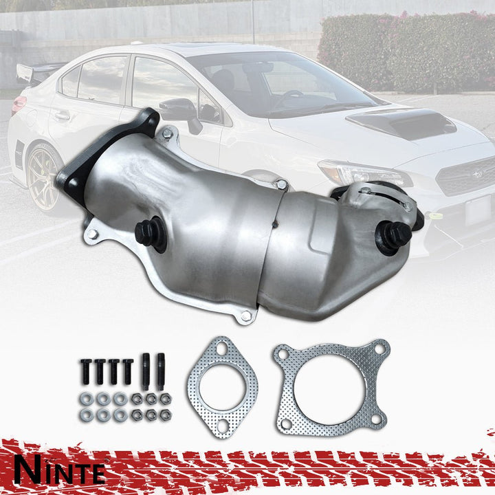 NINTE Front Catalytic Converter 2.0L For 2015 - 2021 SUBARU WRX 2014 - 2018 Forester XT - NINTE