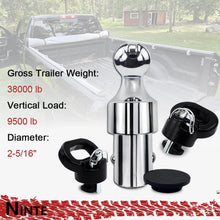 Charger l'image dans la galerie, NINTE Puck System Gooseneck Hitch Ball Kit - 38000 lbs GTW / 9500 lbs VT For 2013 - 24 Dodge RAM 2500 3500 - NINTE