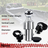 NINTE Puck System Gooseneck Hitch Ball Kit-38000 lbs GTW / 9500 lbs VT For 2013-24 Dodge RAM 2500 3500