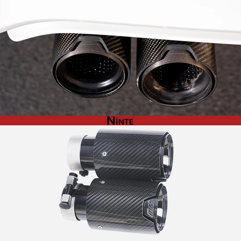 NINTE Exhaust Tip Universal For BMW 2.48“ Inlet 3.6” Outlet