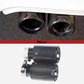 NINTE Exhaust Tip Universal For BMW 2.48“ Inlet 3.6” Outlet