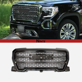 NINTE Denali Mesh Style Grille For 2019-2021 GMC Sierra 1500 ABS