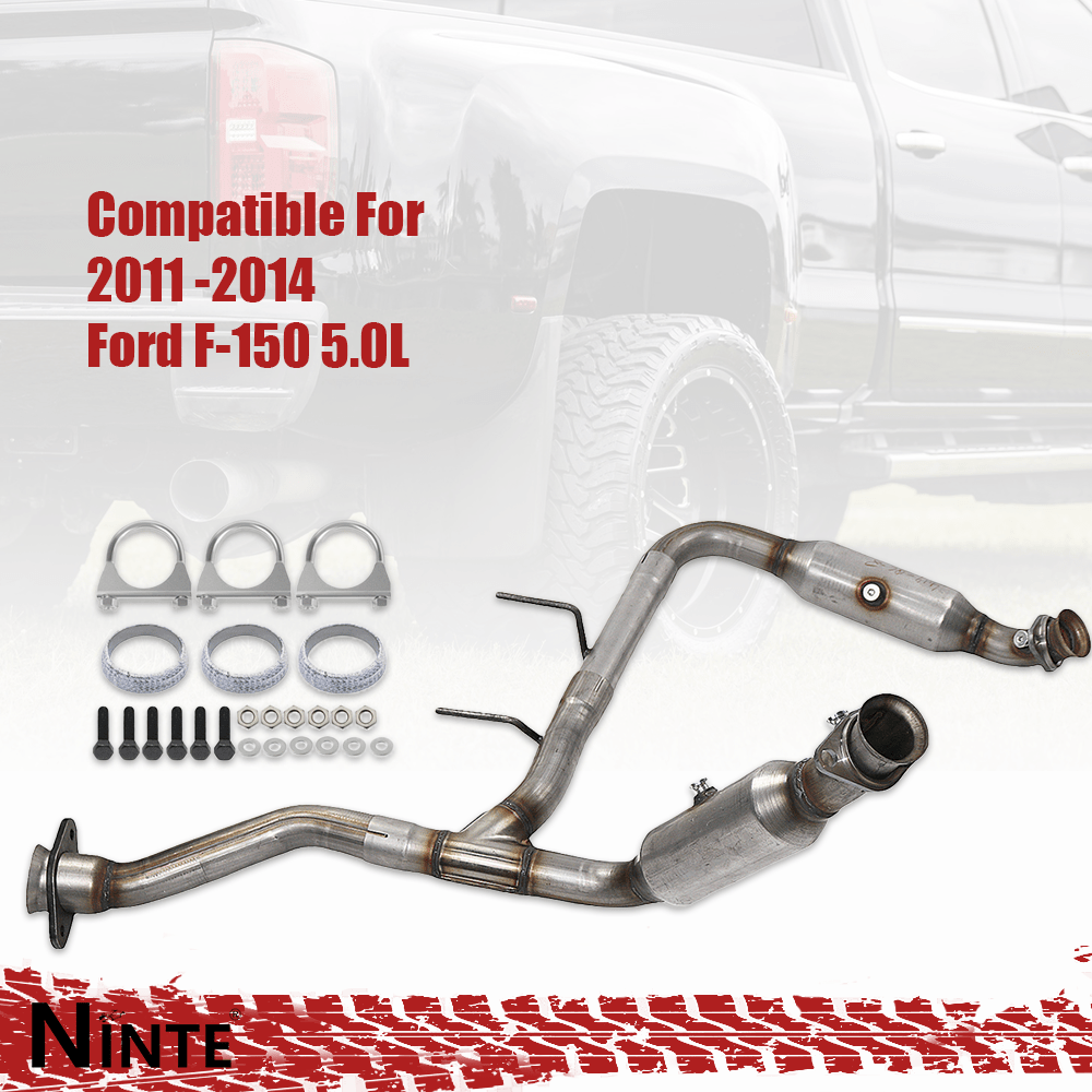NINTE Catalytic Converter Set For 2011 - 2014 Ford F150 5.0L V8 Both Sides Y Pipe - NINTE