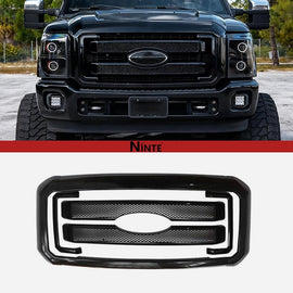 NINTE Grille Overlay for 2011 - 2016 Ford F250 F350 F450 F550(Not Replacement) - NINTE
