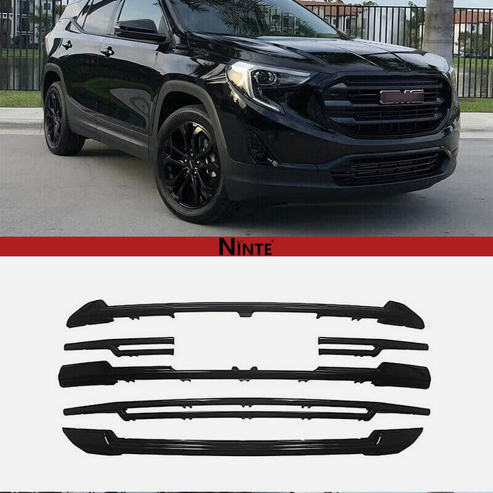 NINTE Front Insert Grille Overlay For 2018 - 2021 GMC Terrain SL SLE - NINTE
