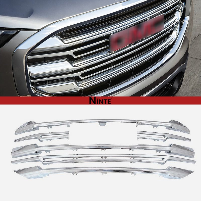 NINTE Front Insert Grille Overlay For 2018 - 2021 GMC Terrain SL SLE - NINTE