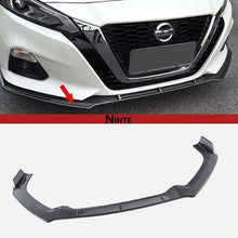 Load image into Gallery viewer, NINTE JDM Front Lip For 2019 - 2023 Nissan Altima Front Bumper Splitter 3 PCS - NINTE