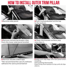 Load image into Gallery viewer, NINTE RH+LH Side Windshield A - Pillar Molding Trim For 2011 - 2019 Ford Explorer - NINTE