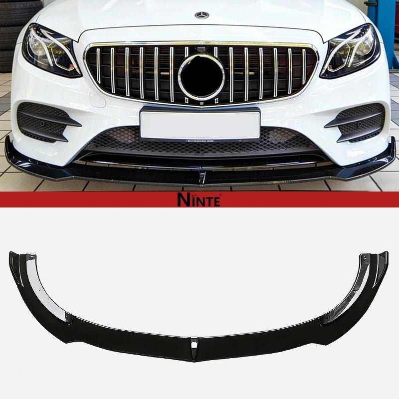 NINTE V Style Front Lip For 2017 - 2020 Benz E - Class Sport W213 C238 A238 4Matic AMG - NINTE