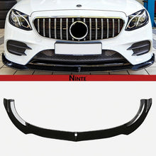 Load image into Gallery viewer, NINTE V Style Front Lip For 2017 - 2020 Benz E - Class Sport W213 C238 A238 4Matic AMG - NINTE