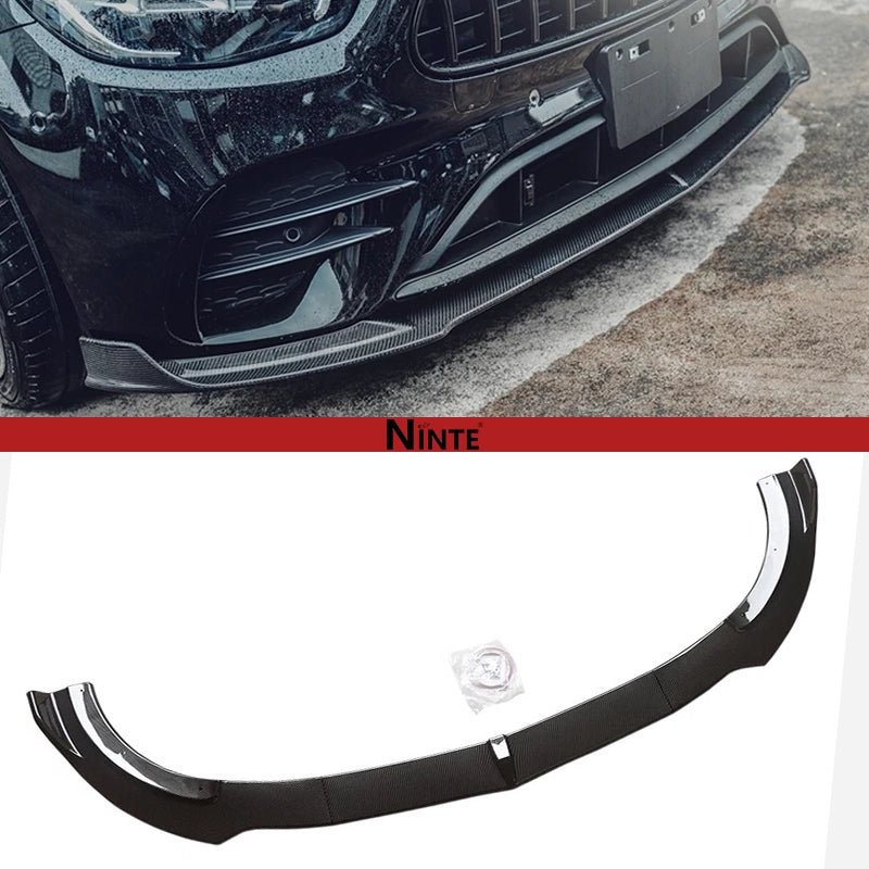 NINTE V Style Front Lip For 2017 - 2020 Benz E - Class Sport W213 C238 A238 4Matic AMG - NINTE