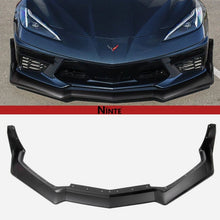 Laden Sie das Bild in den Galerie-Viewer, NINTE STG 3 Winglet Front Lip For 2020 - 2025 Chevrolet Corvette C8 Stingray Z51 7PCs ABS Front Bumper Splitter - NINTE