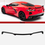 NINTE Z51 Style Rear Spoiler For 2020-2025 Chevrolet Corvette C8 Gloss Black