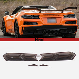 NINTE Tail light Smoked Cover Blackout Molding FOR 2020 - 2025 Corvette C8 Z51 Stingray - NINTE