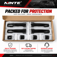 NINTE ABS Door Handle Covers - 2010-2024 Toyota 4Runner - Tape-On Styling Upgrade - NINTE