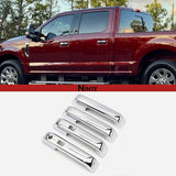 NINTE Door Handle Covers For 2015-2020 Ford F150 2017-2022 F250 F350 Super Duty