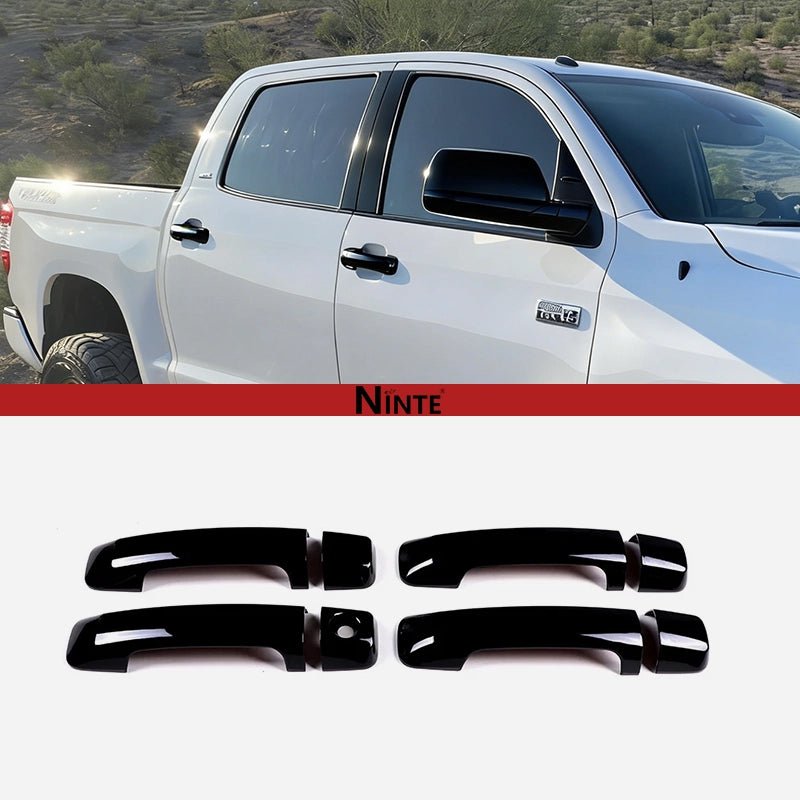 NINTE  Door Handle Covers For 2007-2020 Toyota Tundra CrewMax Sequoia