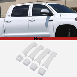 NINTE Door Handle Covers For 2007 - 2020 Toyota Tundra CrewMax Sequoia - NINTE