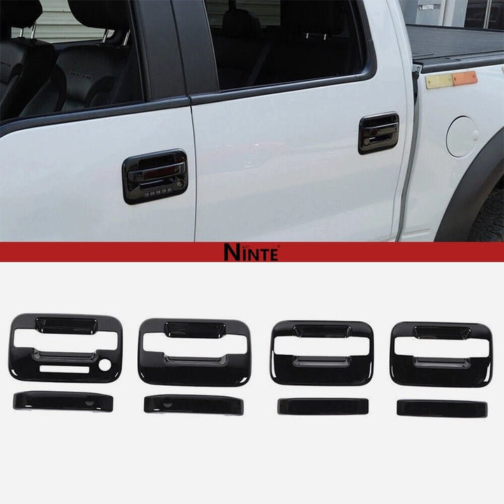 NINTE For 2004 - 2014 Ford F - 150 Crew Cab Door Handle Covers without Passenger Key Hole with Keypad 4Pcs - NINTE