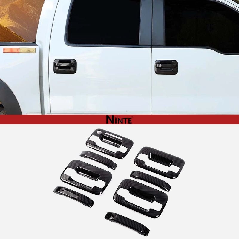 NINTE For 2004 - 2014 Ford F - 150 Crew Cab Door Handle Covers without Passenger Key Hole with Keypad 4Pcs - NINTE