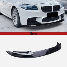 Cargar imagen en el visor de la galería, NINTE For 2011 - 2016 BMW 5 Series F10 M Sport Front Lip Bumper ABS 2Pcs Front Lip Splitter Kit - NINTE