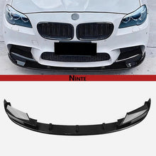 Cargar imagen en el visor de la galería, NINTE Front Bumper For 2012 - 2016 BMW F10 M5 5 Series Carbon Fiber Look MP Style Front Lip Lip Spoiler Splitter Chin - NINTE