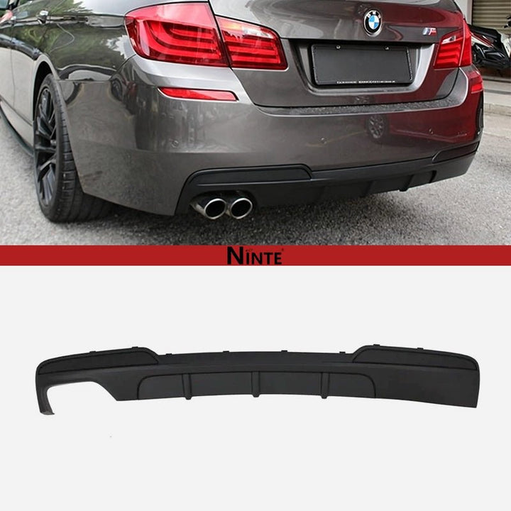 NINTE Rear Diffuser For 2011 - 2016 BMW 5 - Series F10 M Sport 550i 535i MP Style - NINTE