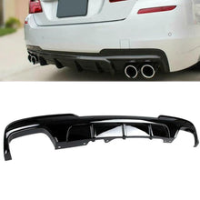 NINTE Rear Bumper Diffuser for 2011-2016 BMW 5 Series F10 520i/528i M Sport – Twin or Quad Exhaust Fitment
