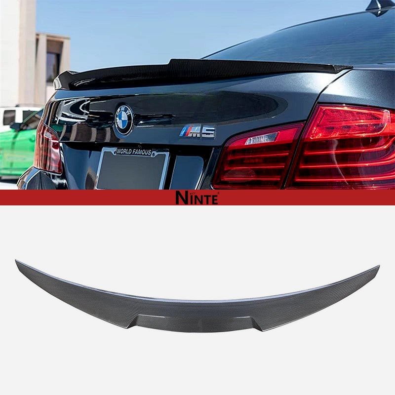 NINTE Rear Spoiler For 2011 - 2016 BMW F10 5 - Series M4 Style Trunk Lip Spoiler Wing - NINTE