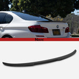 NINTE Rear Spoiler For 2011-2016 BMW F10 5-Series M4 Style Trunk Lip Spoiler Wing
