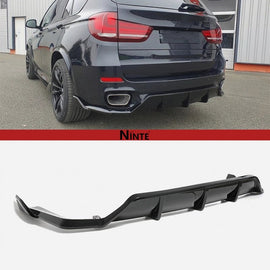 NINTE GT Style Rear Diffuser For 2014 - 2018 BMW 5 Series X5 F15 M Sport - NINTE