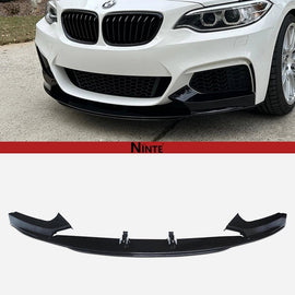 NINTE For 2014 - 2021 BMW 2 Series F22 F23 M Sport Front Lip Front Bumper Lip Lower Splitter PP Painted - NINTE